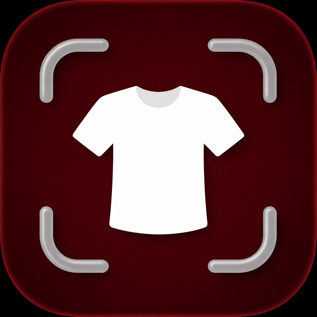 Clothes Scanner app icon — influencer monetization app by Viral Studios